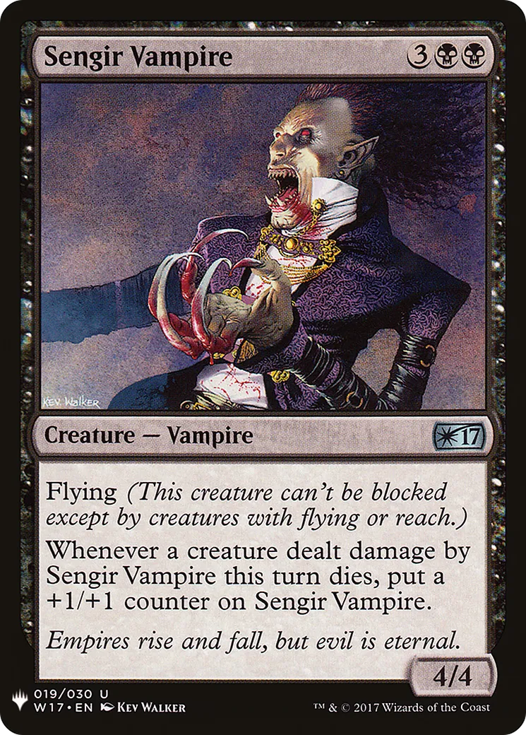 Sengir Vampire — The List — Magic: The Gathering