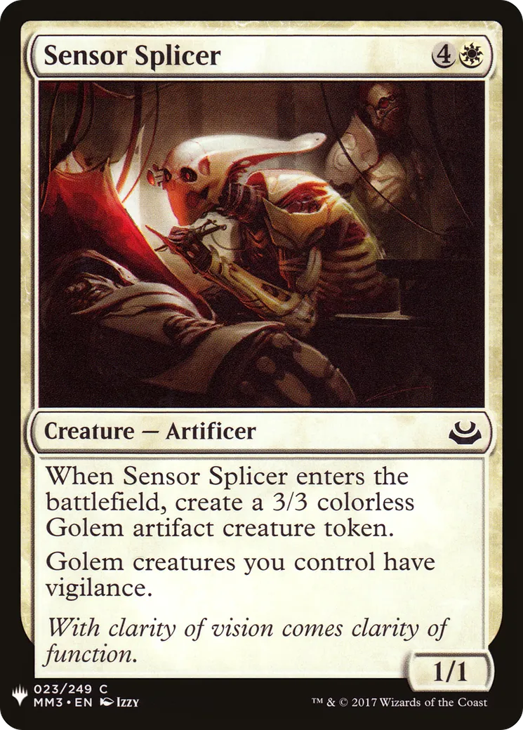 Épisseur de capteurs — The List — Magic: The Gathering