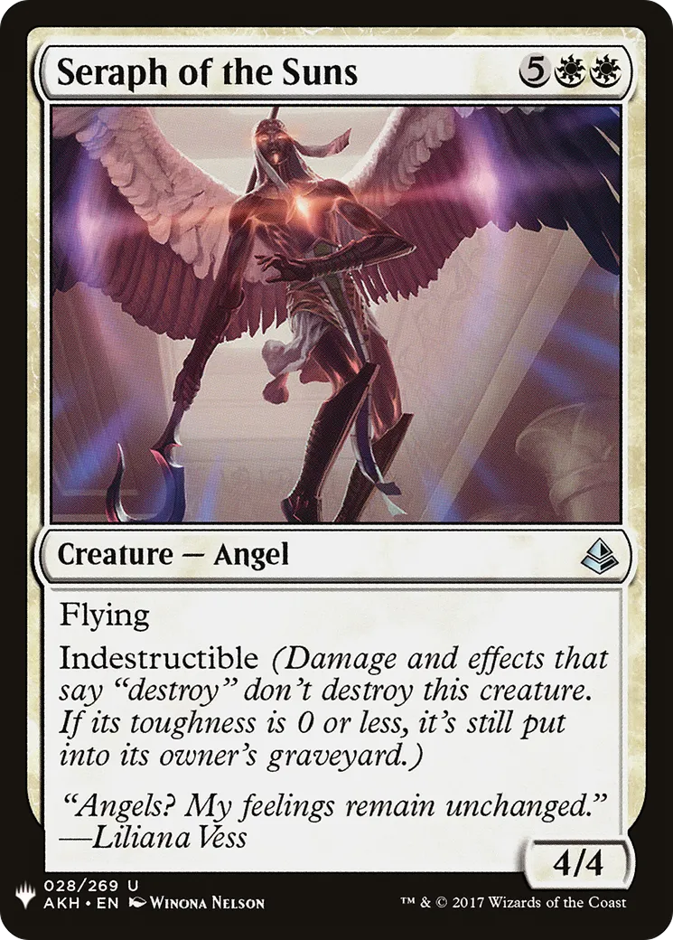 Seraph of the Suns — The List — Magic: The Gathering