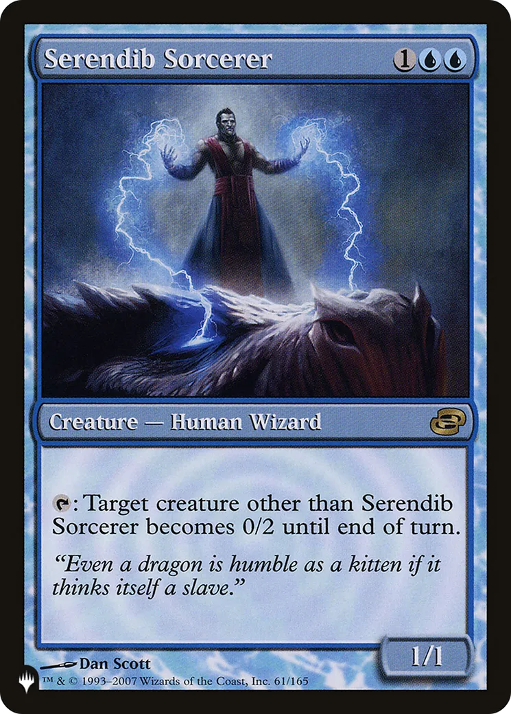 Sorcier de Serendib — The List — Magic: The Gathering