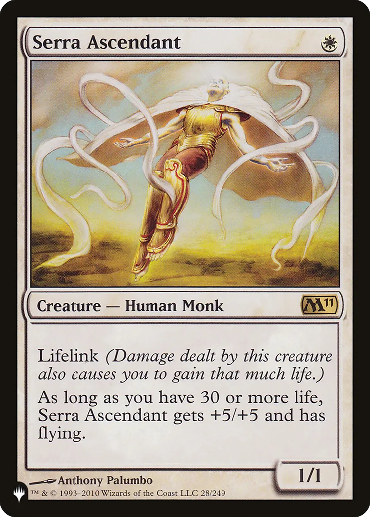 Serra Ascendant — The List — Magic: The Gathering
