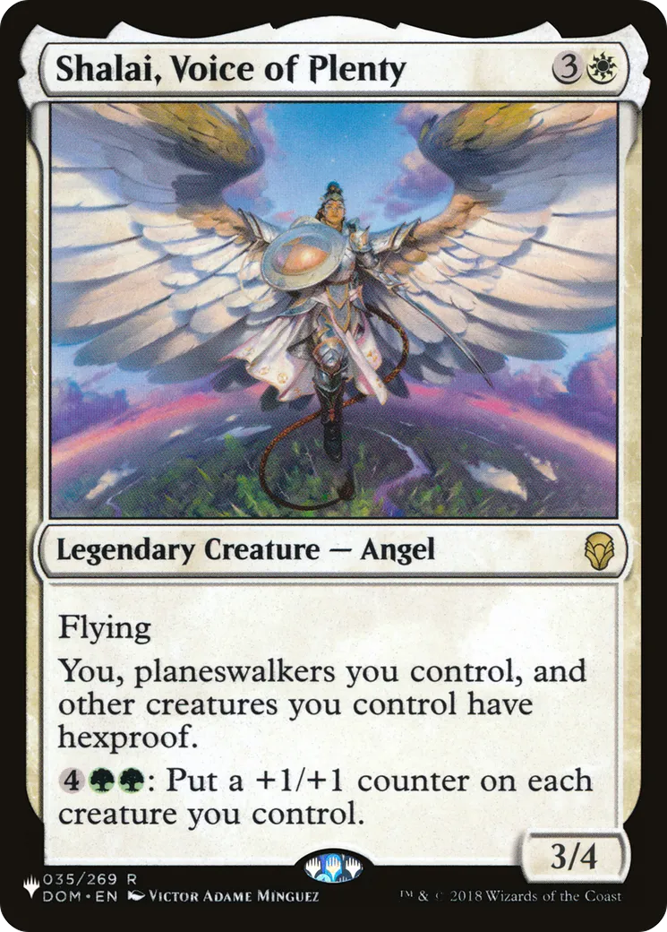 Shalaï, Voix de l'abondance — The List — Magic: The Gathering