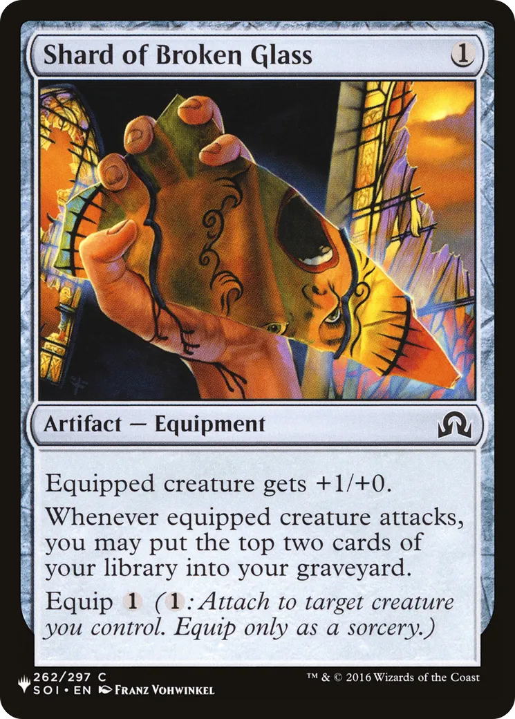Éclat de verre brisé — The List — Magic: The Gathering