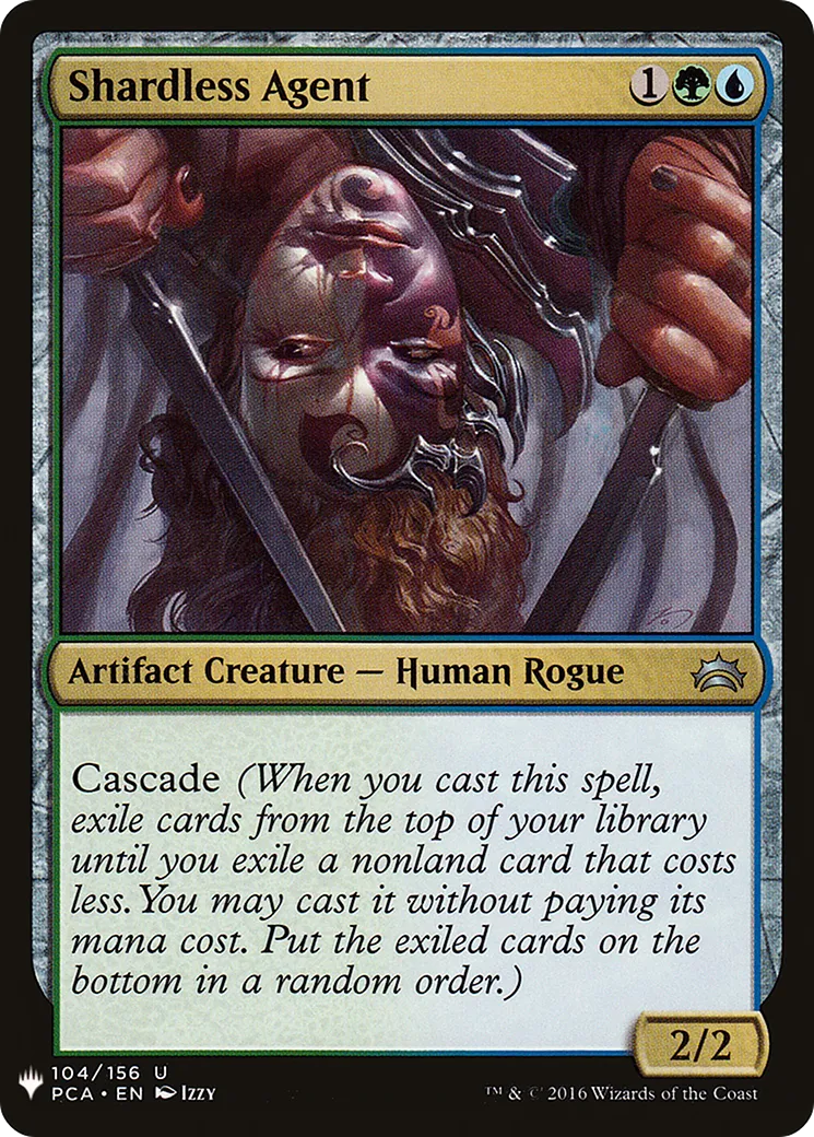 Agente sans éclat — The List — Magic: The Gathering
