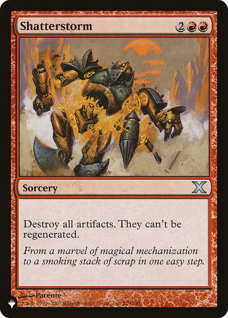 Tempête fracassante — The List — Magic: The Gathering