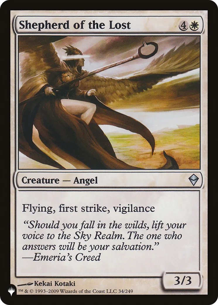 Bergère des égarés from The List - Magic: The Gathering