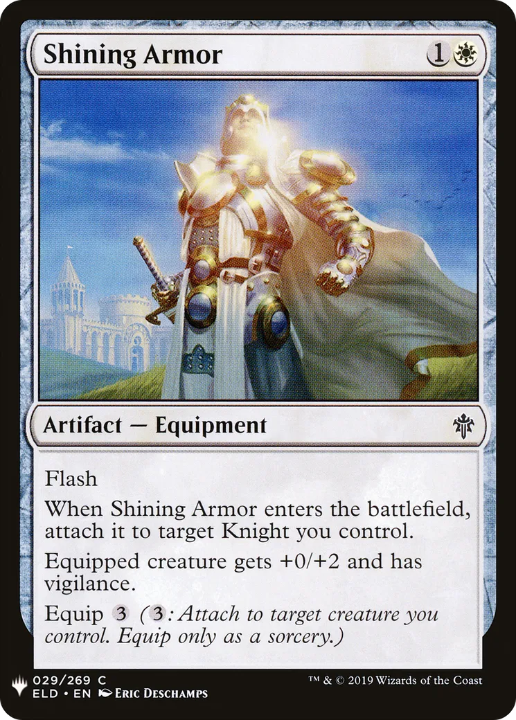 Shining Armor — The List — Magic: The Gathering