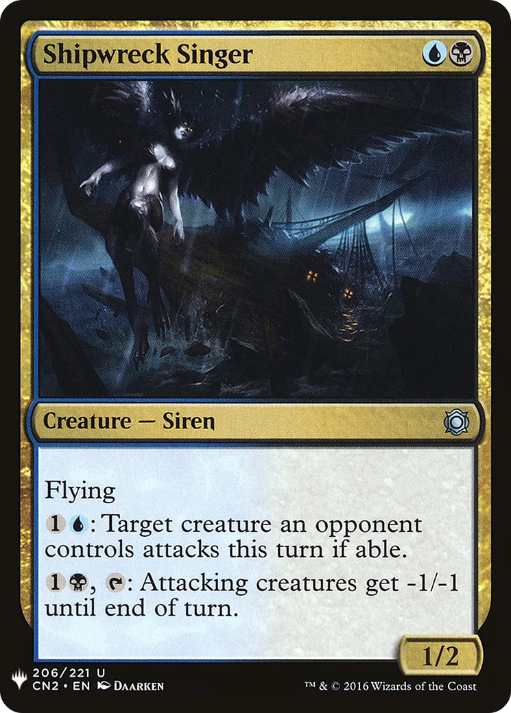 Shipwreck Singer — The List — Magic: The Gathering