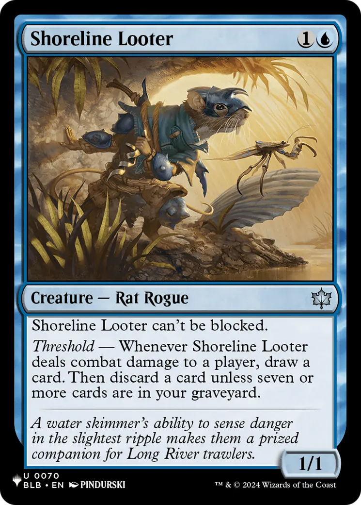 Shoreline Looter — The List — Magic: The Gathering