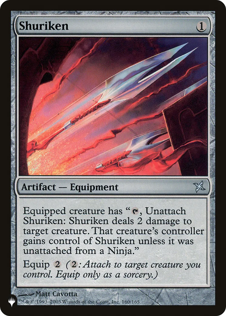 Shuriken — The List — Magic: The Gathering