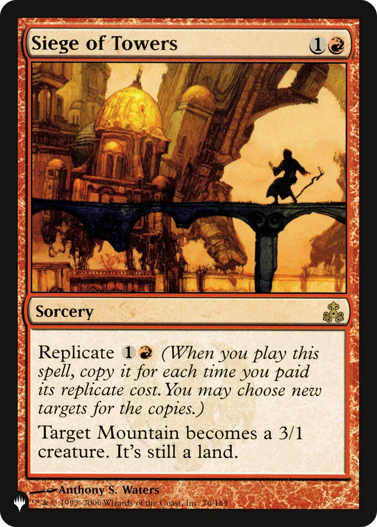 Siege of Towers — The List — Magic: The Gathering