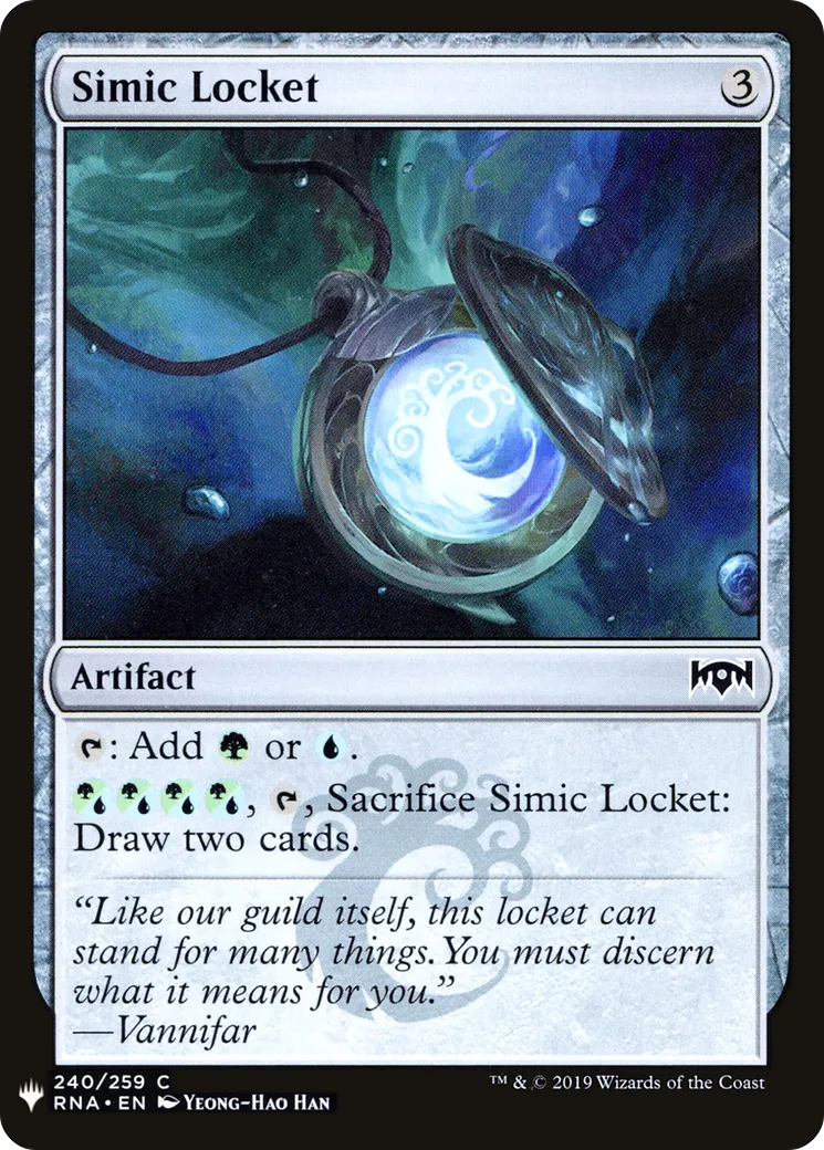Simic Locket — The List — Magic: The Gathering