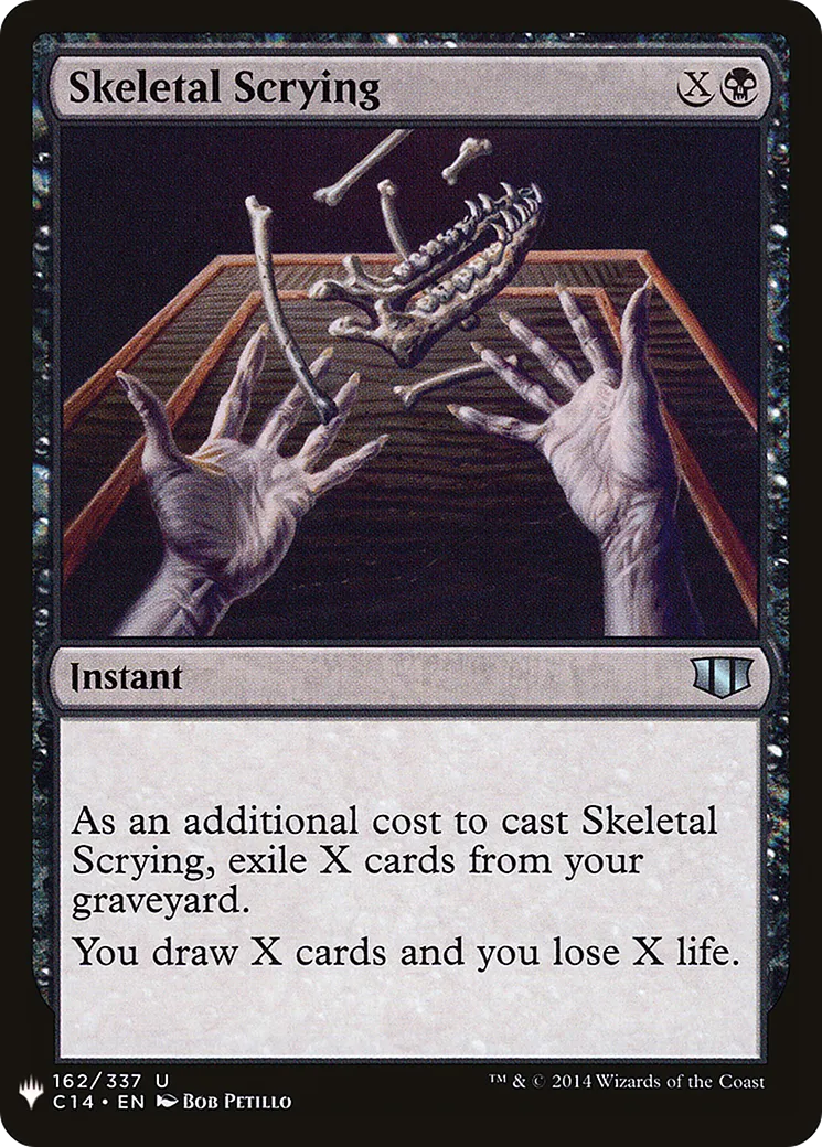 Regard du squelette — The List — Magic: The Gathering