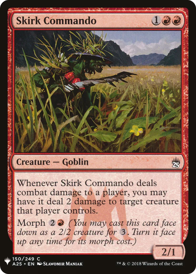 Skirk Commando — The List — Magic: The Gathering
