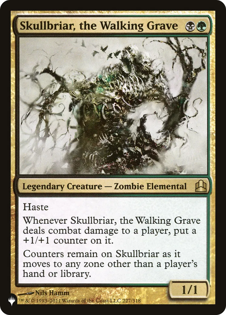 Skullbriar, the Walking Grave — The List — Magic: The Gathering