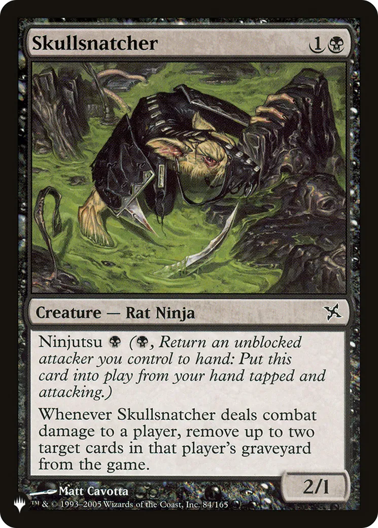Profanateur de crâne — The List — Magic: The Gathering