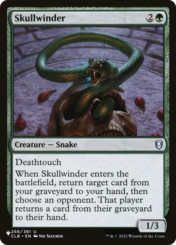 Skullwinder — The List — Magic: The Gathering
