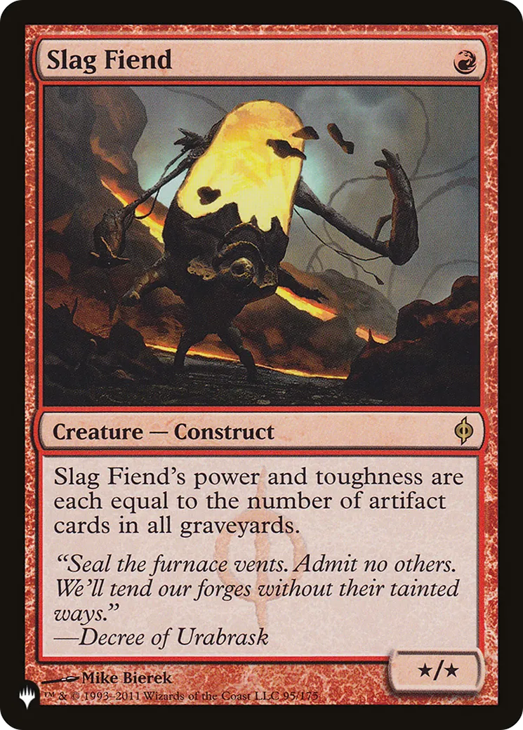 Fielleux de scories — The List — Magic: The Gathering