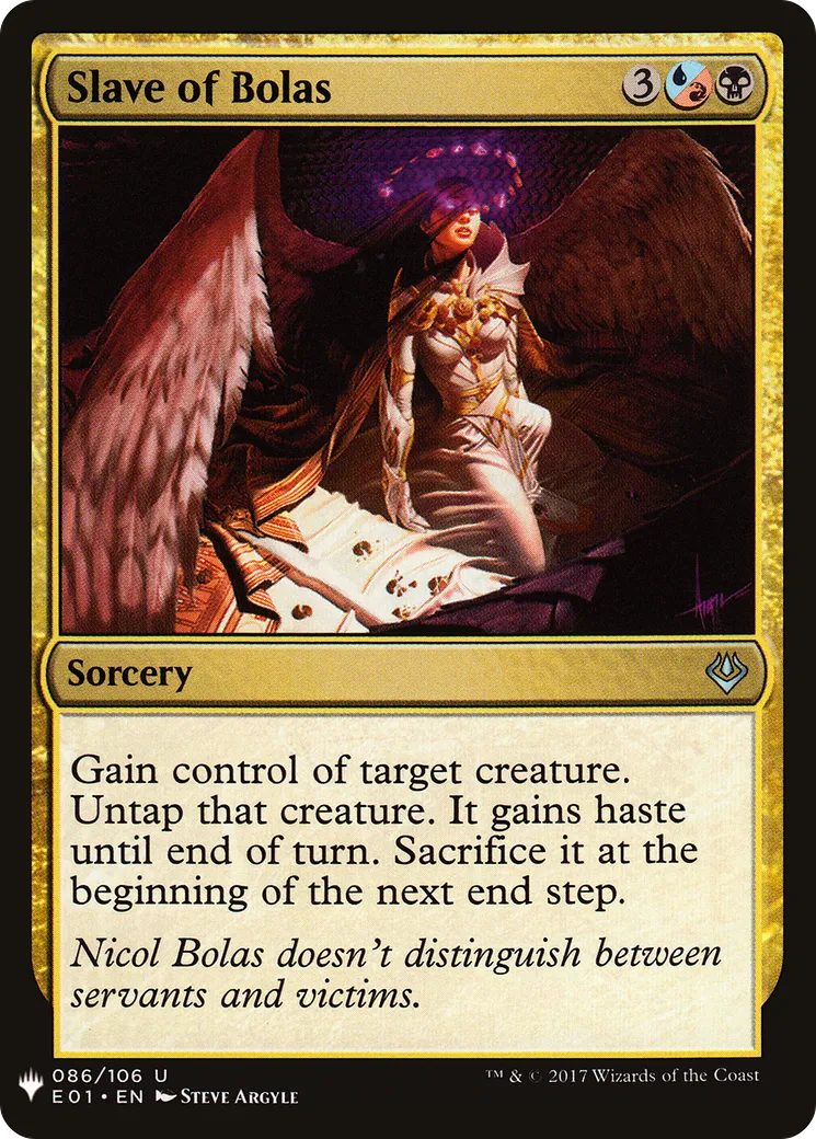 Slave of Bolas — The List — Magic: The Gathering