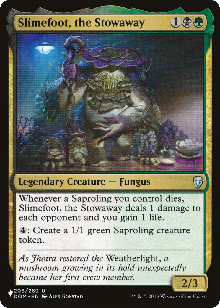 Fongepied, le clandestin — The List — Magic: The Gathering