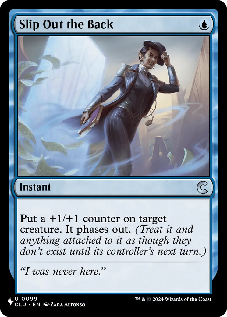 Slip Out the Back — The List — Magic: The Gathering