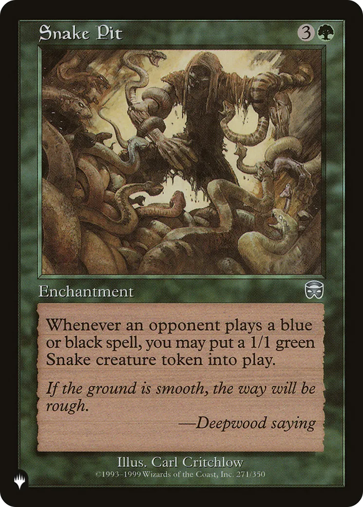 Snake Pit — The List — Magic: The Gathering