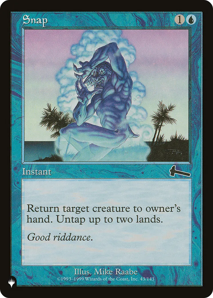 Claquement — The List — Magic: The Gathering
