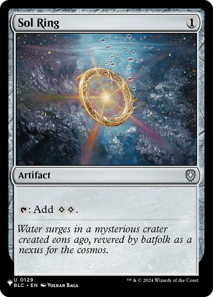 Anneau solaire — The List — Magic: The Gathering