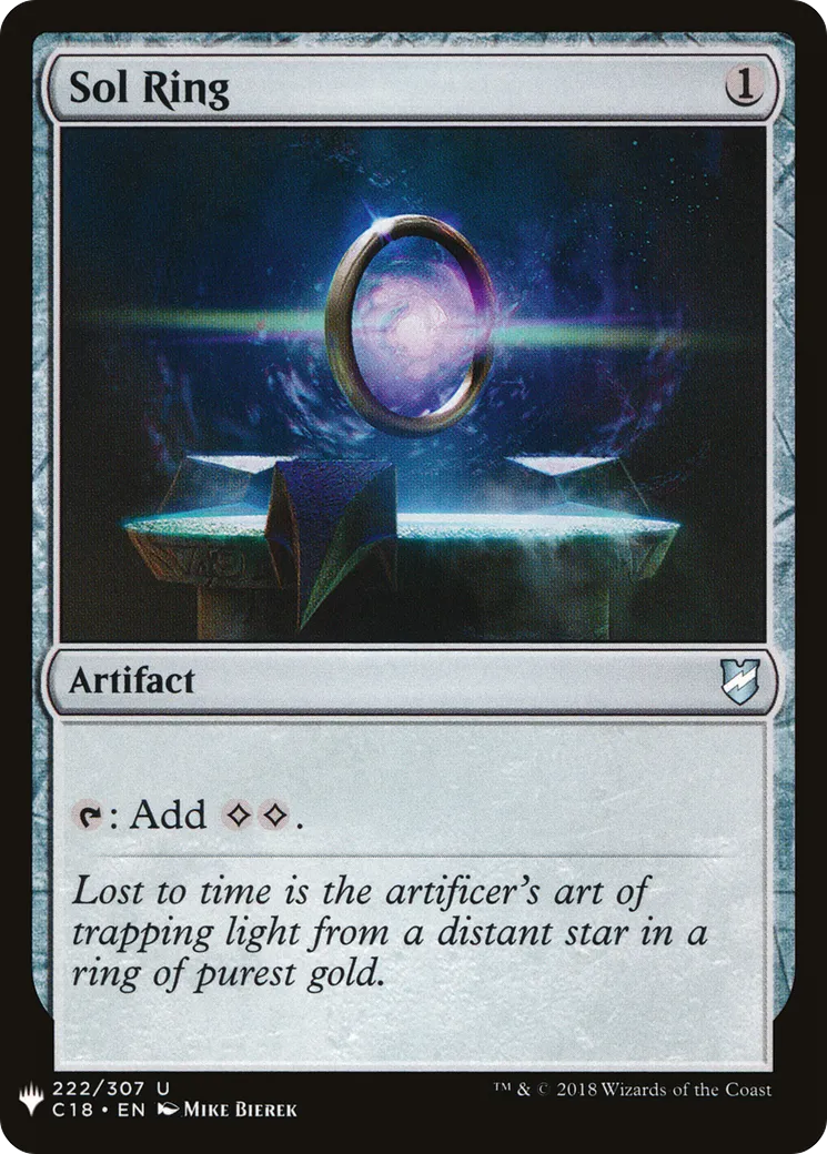Sol Ring — The List — Magic: The Gathering