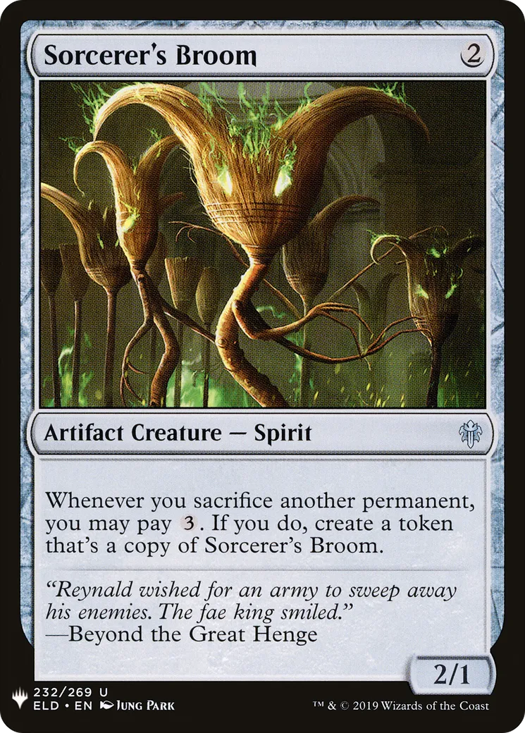Balai de sorcier — The List — Magic: The Gathering