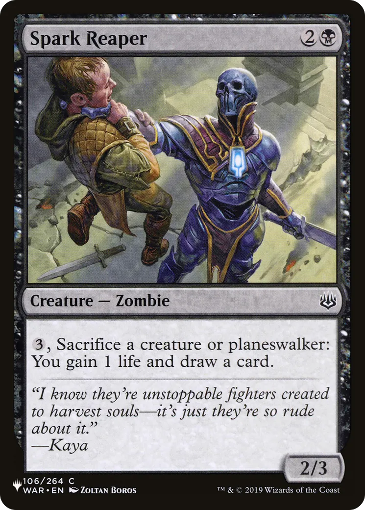 Spark Reaper — The List — Magic: The Gathering