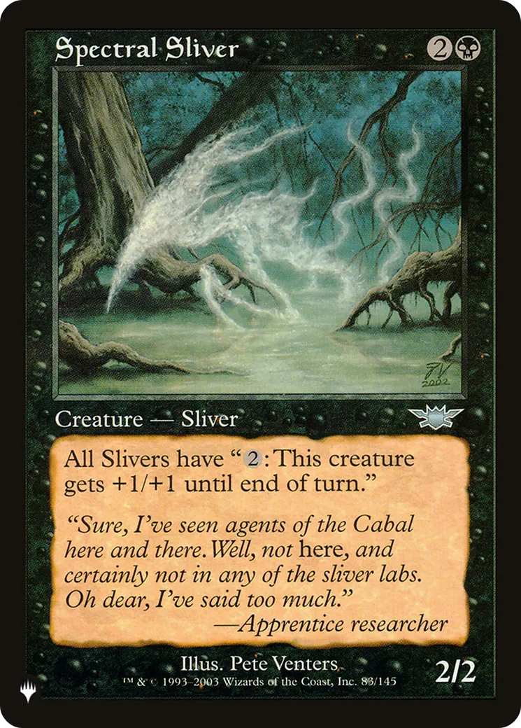 Spectral Sliver — The List — Magic: The Gathering