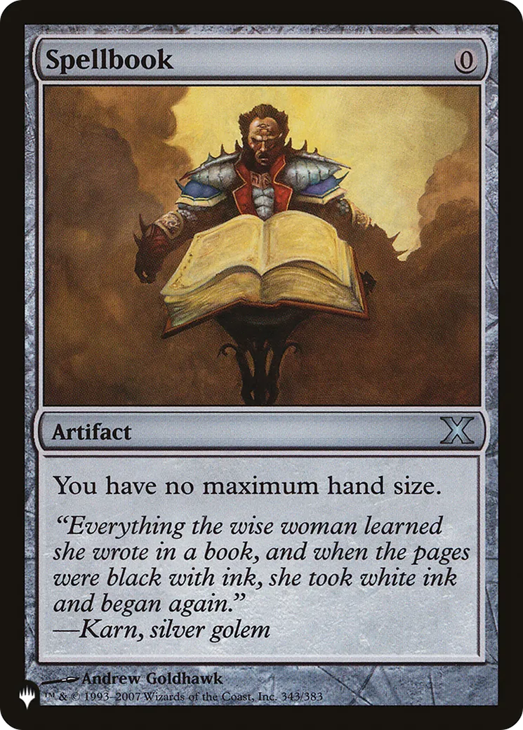 Spellbook — The List — Magic: The Gathering