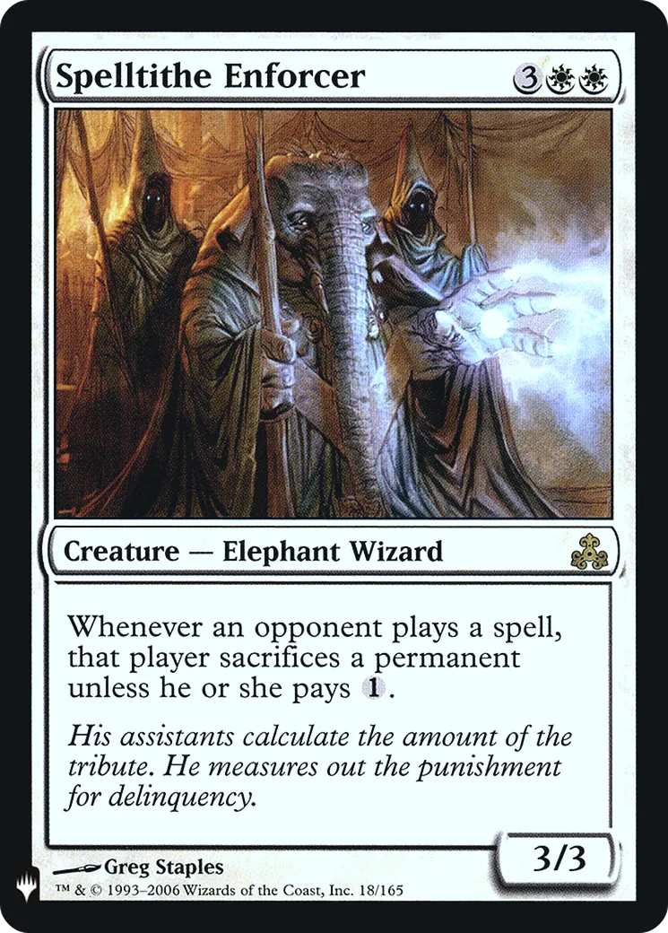 Argousin de la dimesort — The List — Magic: The Gathering