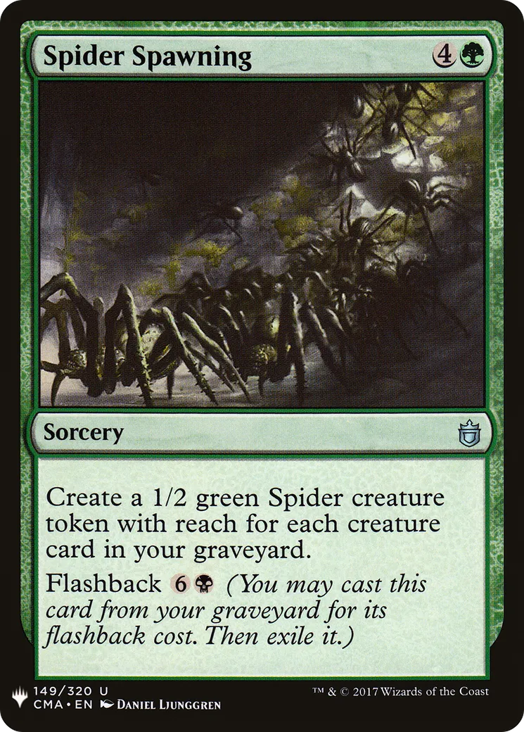 Frayère de l'araignée — The List — Magic: The Gathering