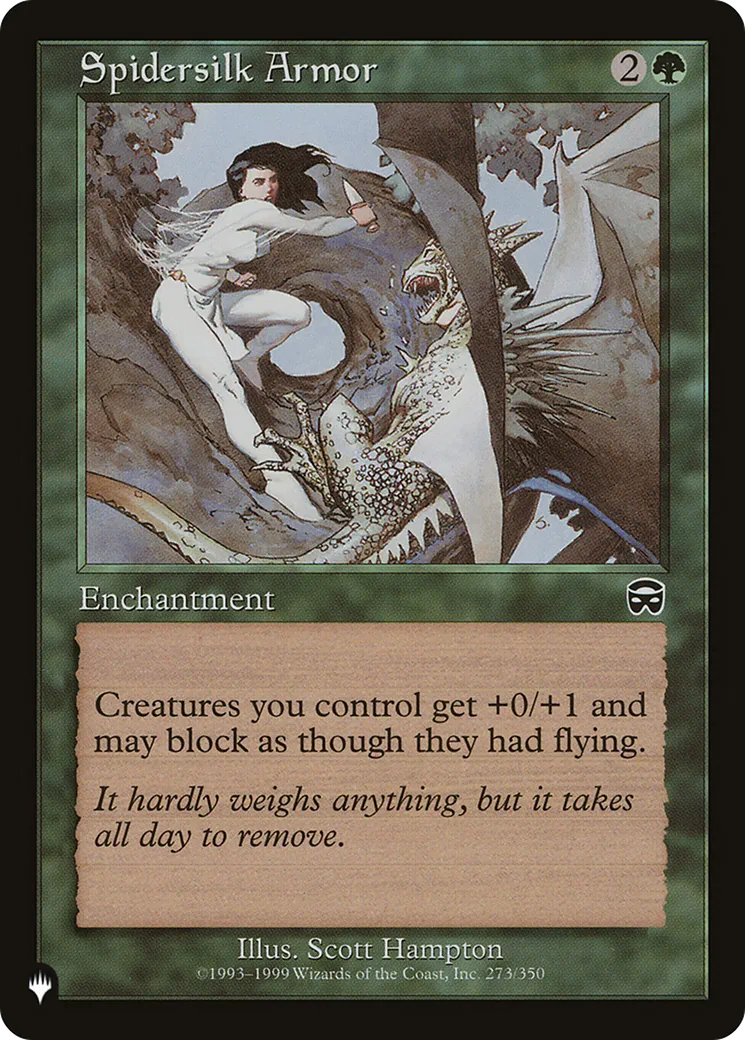 Spidersilk Armor — The List — Magic: The Gathering