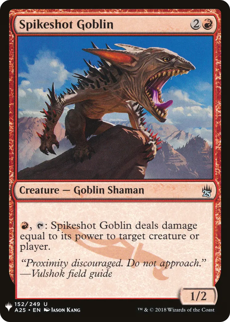 Gobelin pointecoup — The List — Magic: The Gathering