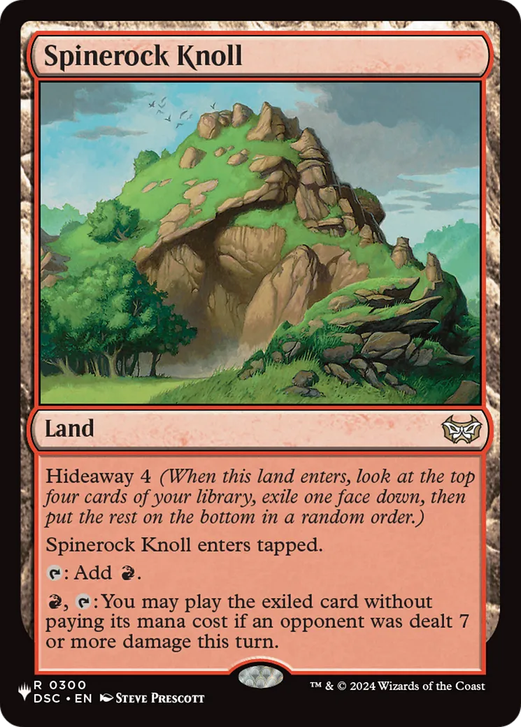 Spinerock Knoll — The List — Magic: The Gathering