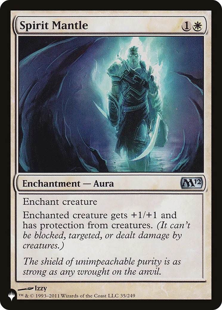 Spirit Mantle — The List — Magic: The Gathering