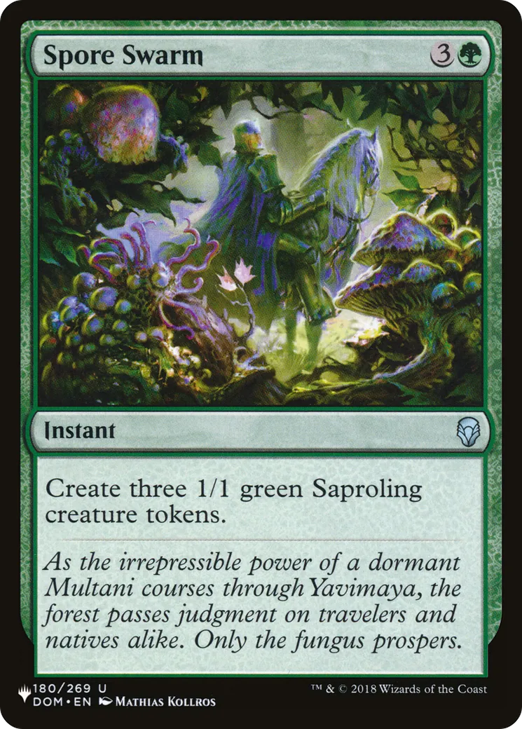Essaim de spores — The List — Magic: The Gathering