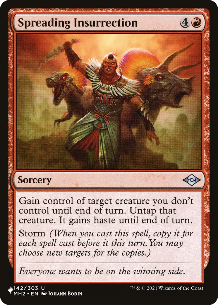 Spreading Insurrection — The List — Magic: The Gathering