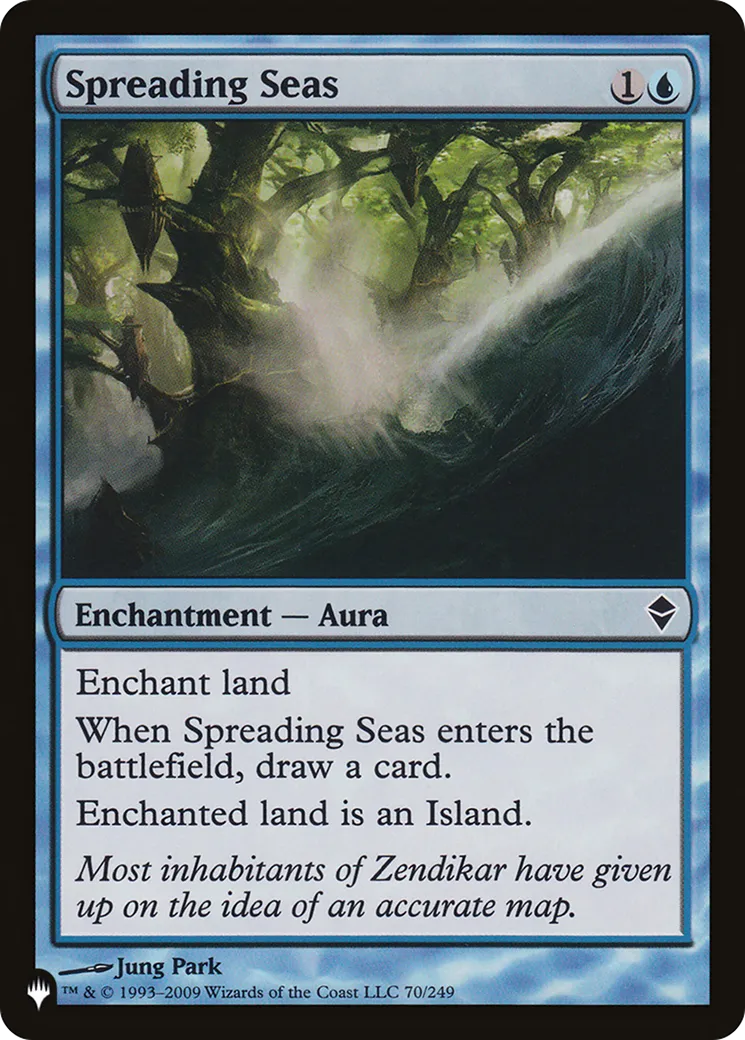Mers envahissantes — The List — Magic: The Gathering