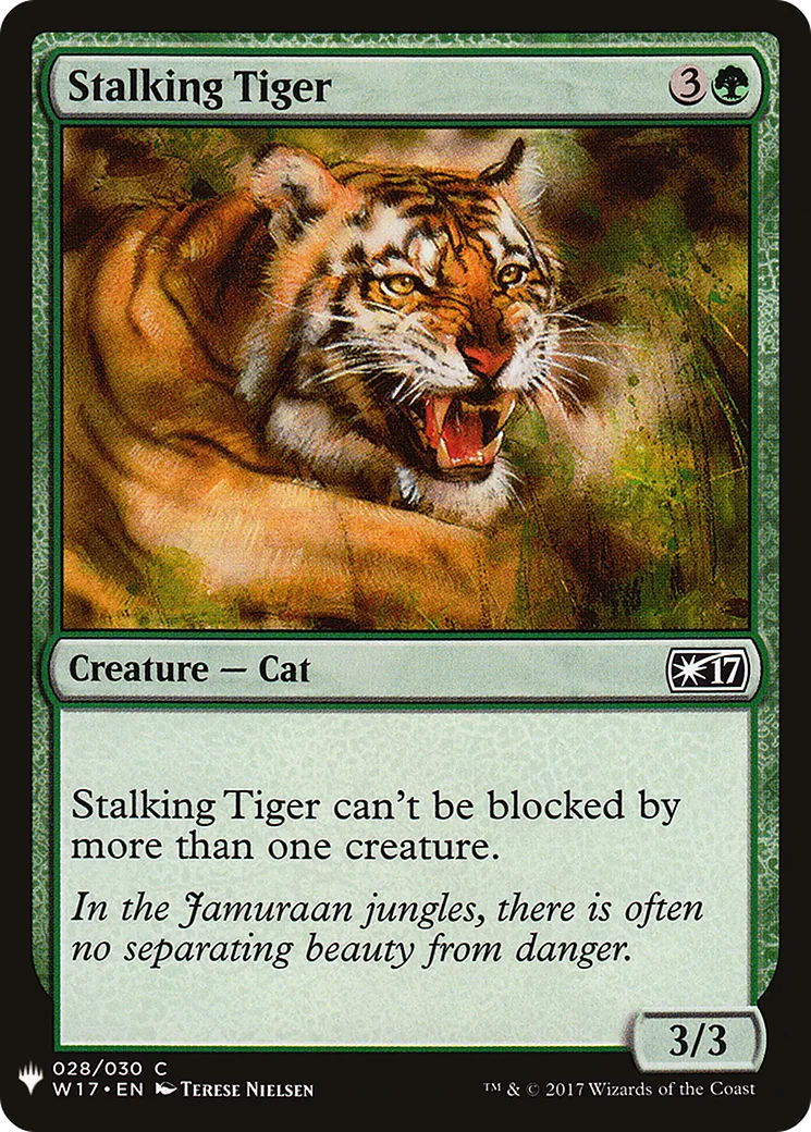Stalking Tiger — The List — Magic: The Gathering