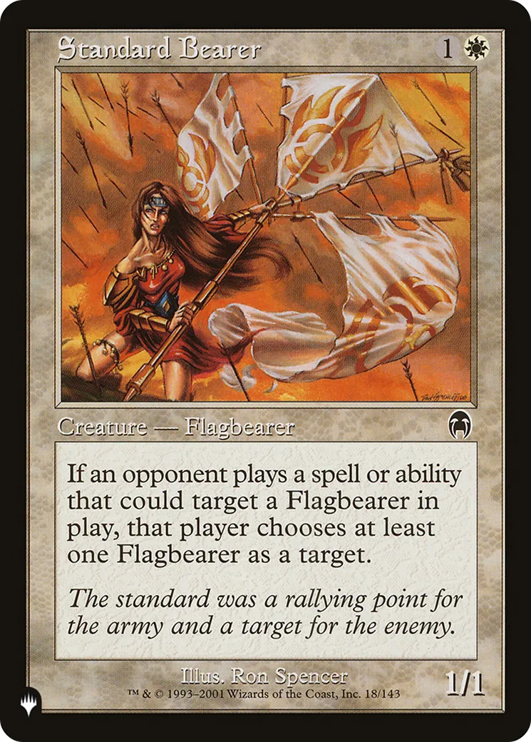 Standard Bearer — The List — Magic: The Gathering