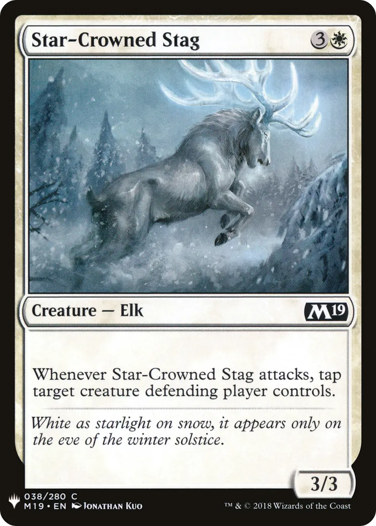 Star-Crowned Stag — The List — Magic: The Gathering