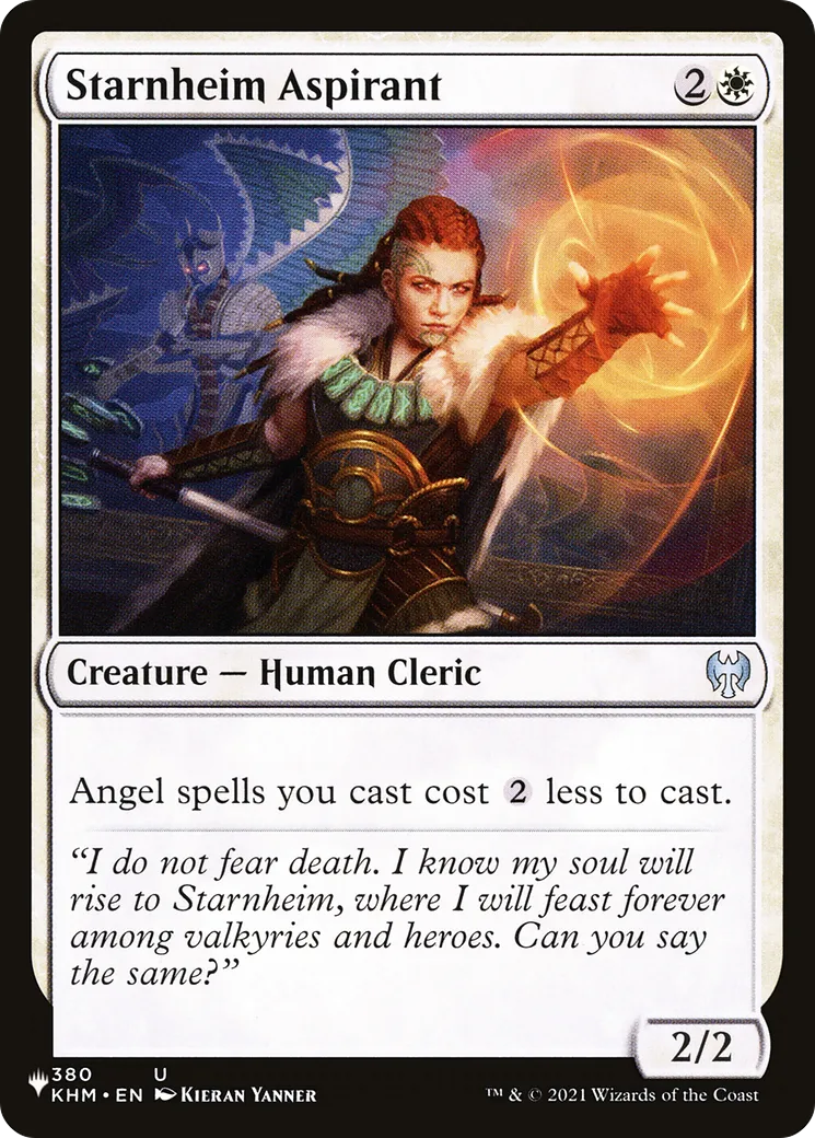 Starnheim Aspirant — The List — Magic: The Gathering