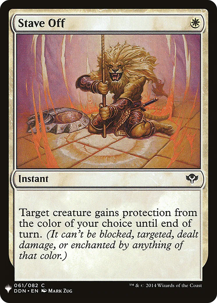 Stave Off — The List — Magic: The Gathering