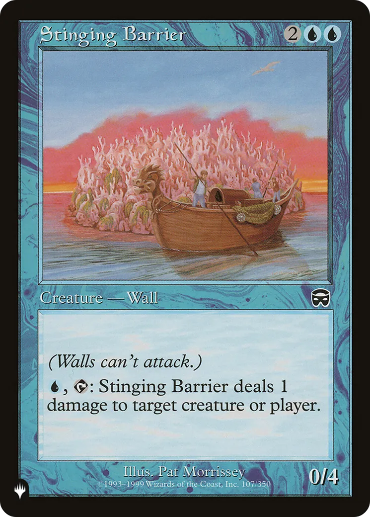 Barrière piquante — The List — Magic: The Gathering