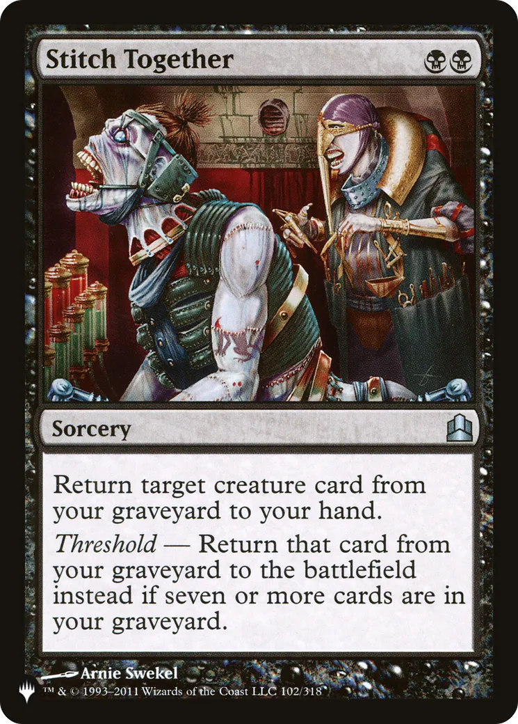 Stitch Together — The List — Magic: The Gathering