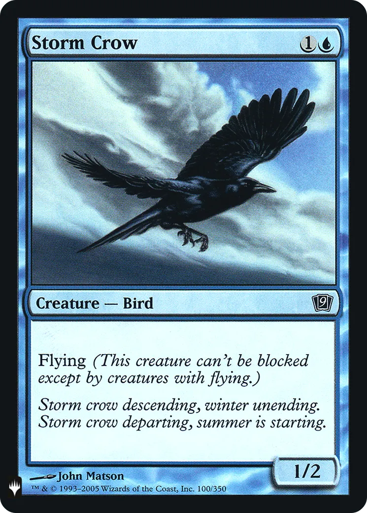 Storm Crow — The List — Magic: The Gathering